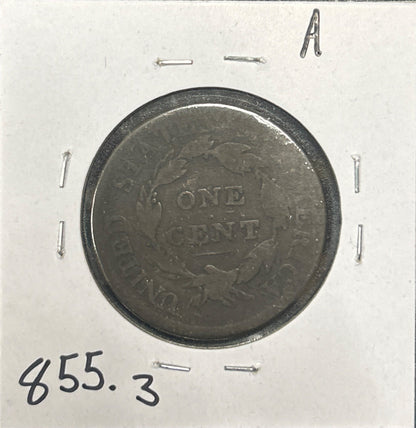 1812 Sm date Classic head cent AG-3 855.3 — Reverse