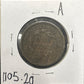 1844 Braided hair cent VF-20 1105.20 — Reverse