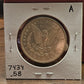 1881 Morgan Silver Dollar AU58 7434.58-A — Reverse