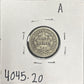 1853 Arrows Seated dime VF-20 4045.20 — Reverse