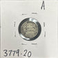 1853 Arrows Seated half dime VF-20 3779.20 — Reverse