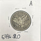 1908-O Barber quarter VF-20 5446.20 — Reverse