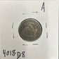 1823 3 over 2 LG E Capped bust dime DVG-8 4018.D8 — Reverse
