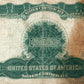 1899 $1 Silver Certificate Fr. 235 “Black Eagle” Large Size Currency – Elliott–White - Dark Stain TAW2 — Reverse