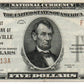 1929 $5 Type 2 National Bank Note Fr. 1800-2 – First National Bank Of Fayetteville, Arkansas – Charter 7346 RXYH — Obverse
