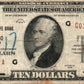 1929 $10 Federal Reserve Bank Note Fr. 1860-G – Chicago District Currency - Obverse Writing 4ESK — Obverse