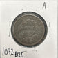 1838 Coronet Head Cent 1042.D25-A — Reverse