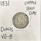1831 Capped Bust Dime 3999.D8-A — Obverse