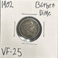 1902 Barber Dime 4331.25-A — Obverse