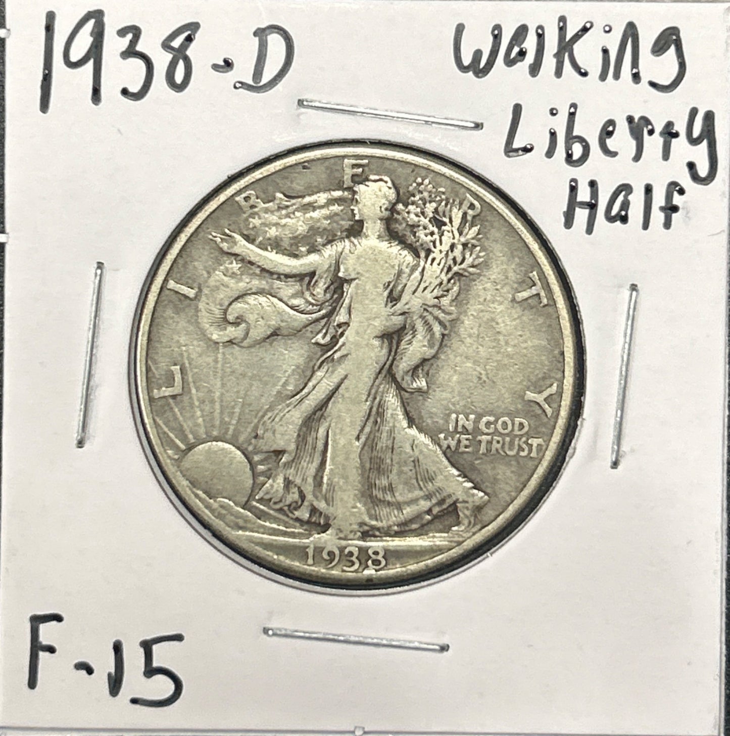 1938-D Walking Liberty Half 6739.15-A — Obverse