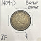 1909-D Barber Quarter 5448.D40-A — Obverse