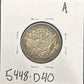 1909-D Barber Quarter 5448.D40-A — Reverse