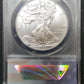 2021 W Silver Eagle MS 70 Type 1 S$1 Struck At West Point Mint ANACS 213362.70-0200876010104654 — Reverse