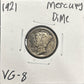 1921 Mercury Dime 4479.8-A — Obverse