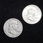 90% Franklin Half Dollars $1 Face Value Average Circulation EPPC — Obverse