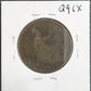 1873 Great Britain Penny Q96X — Reverse