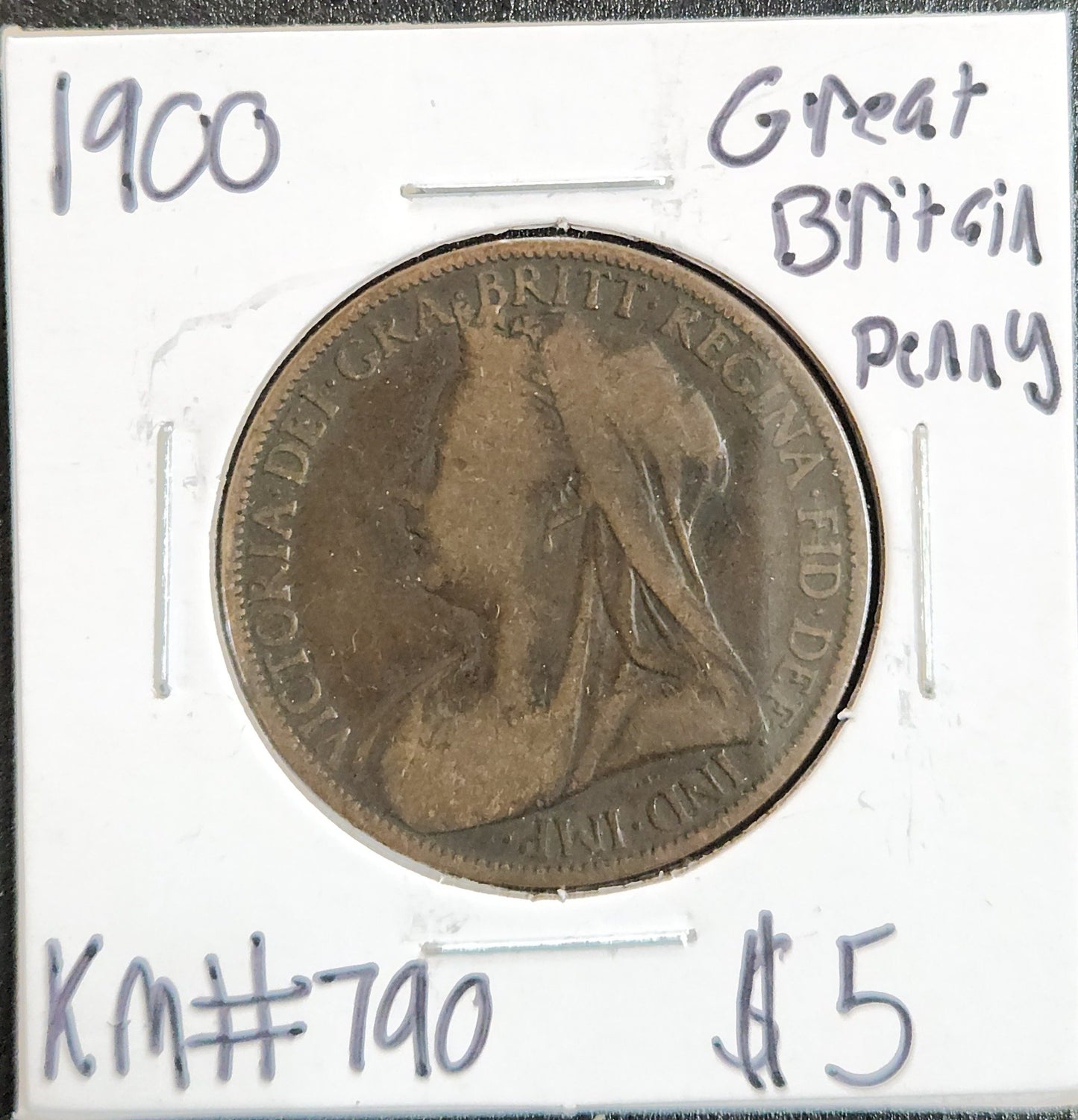 1900 Great Britain Penny SYGN — Obverse