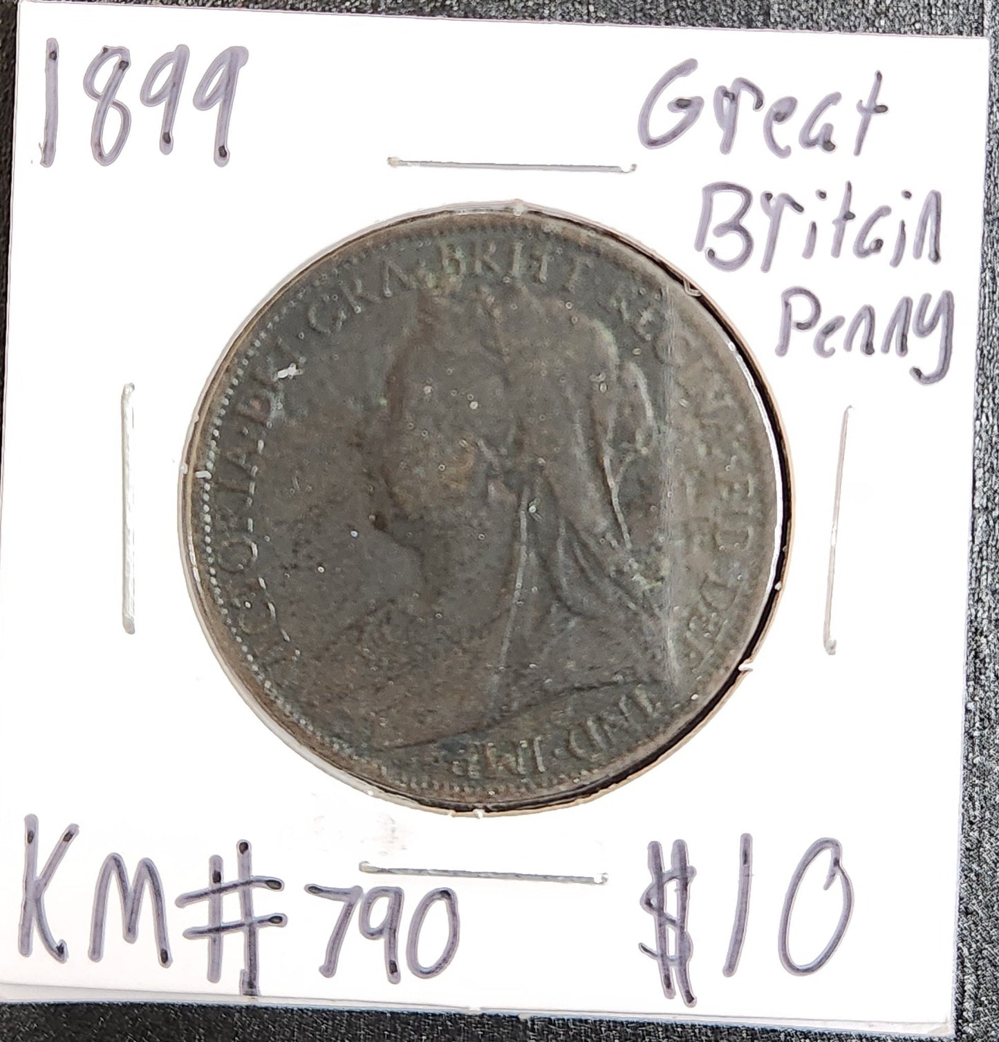 1899 Great Britain Penny 95XK — Obverse