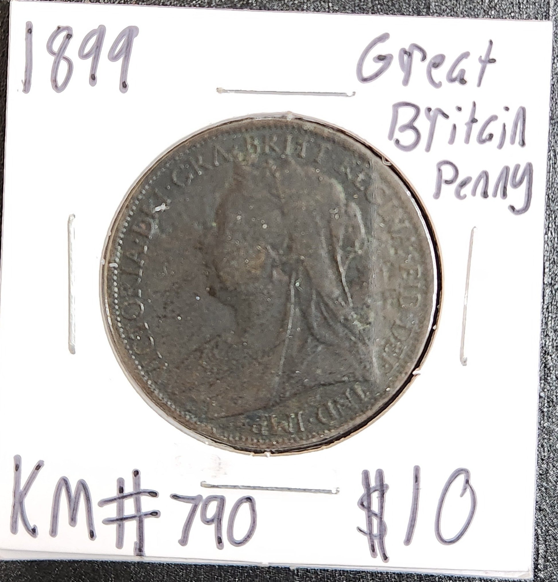 1899 Great Britain Penny 95XK — Obverse