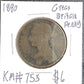 1890 Great Britain Penny 86G2 — Obverse