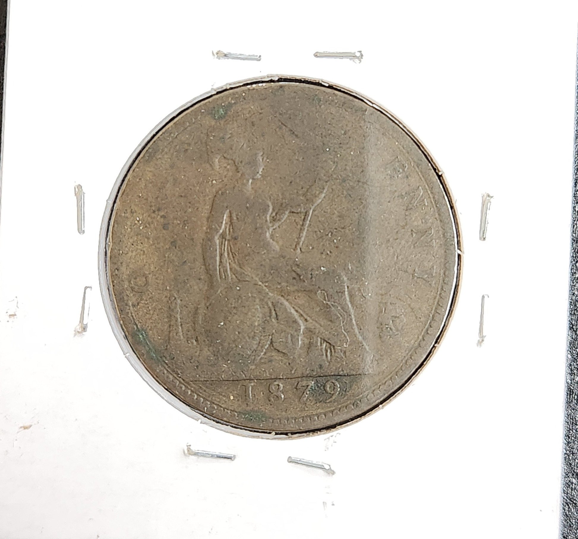 1879 Great Britain Penny M3XG — Reverse