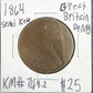 1864 Semi Key Great Britain Penny GYCP — Obverse