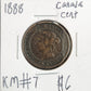 1888 Canada Cent 3Y68 — Obverse