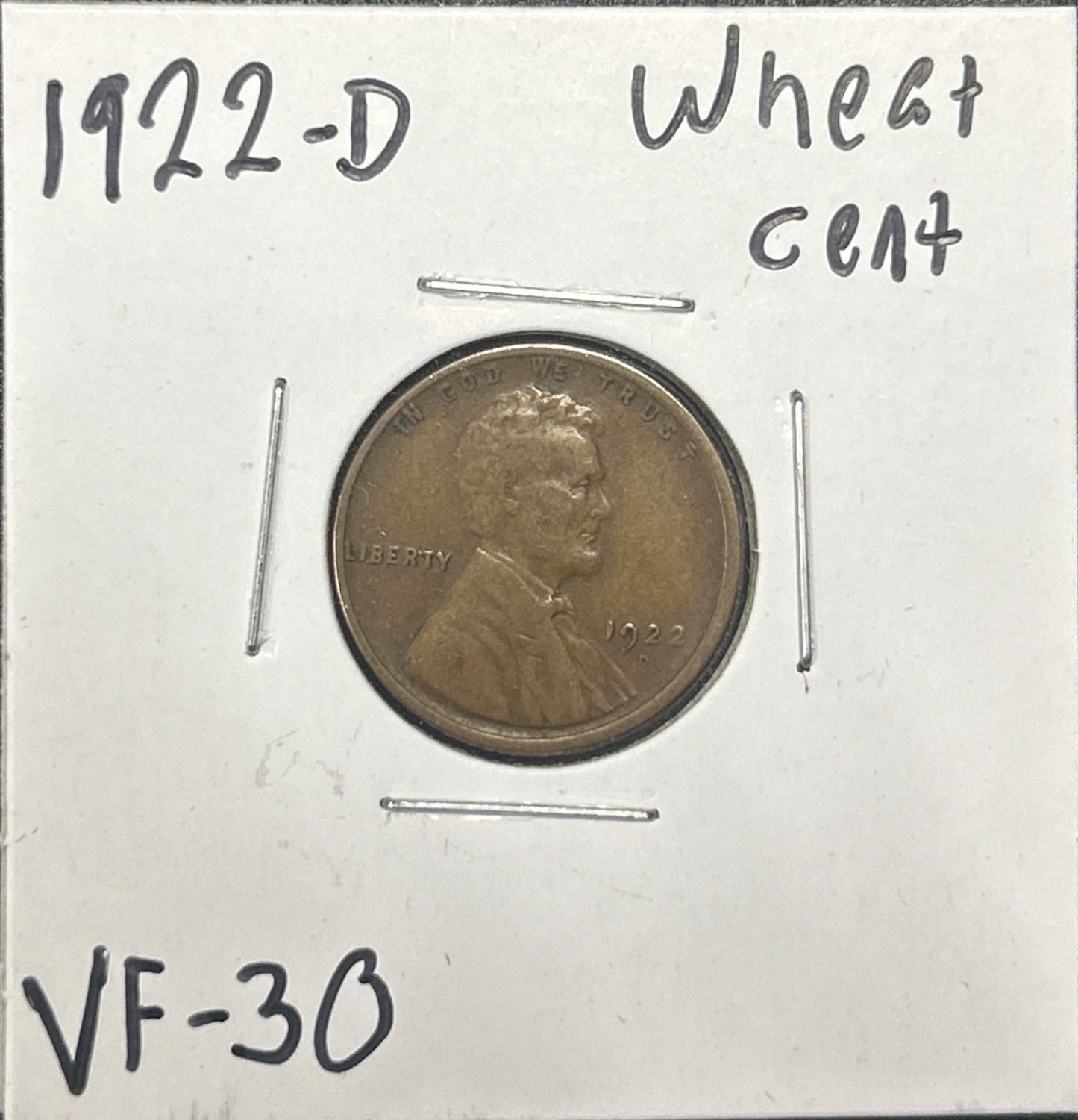 1922-D 69742.30-A — Obverse