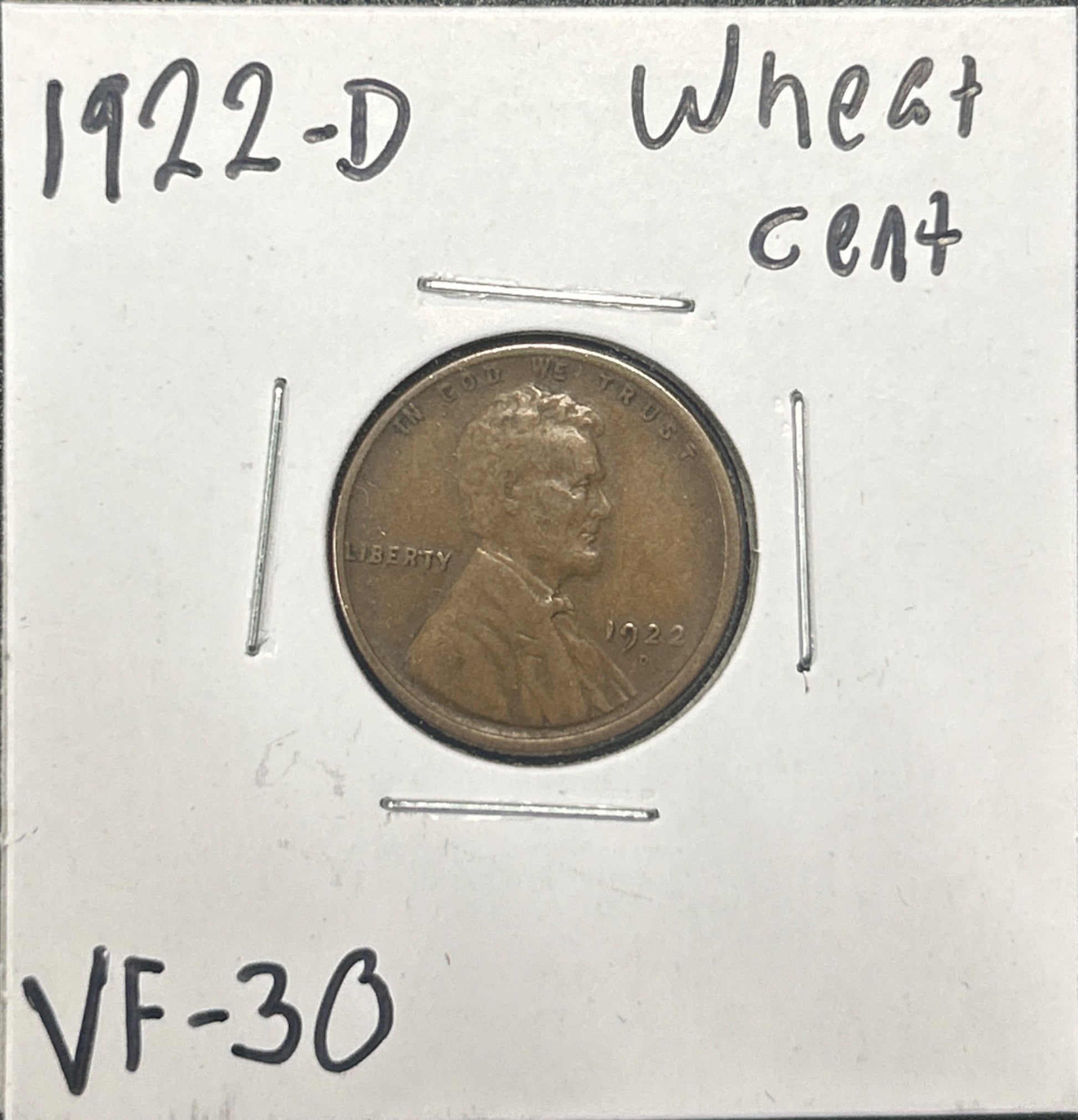 1922-D 69742.30-A — Obverse