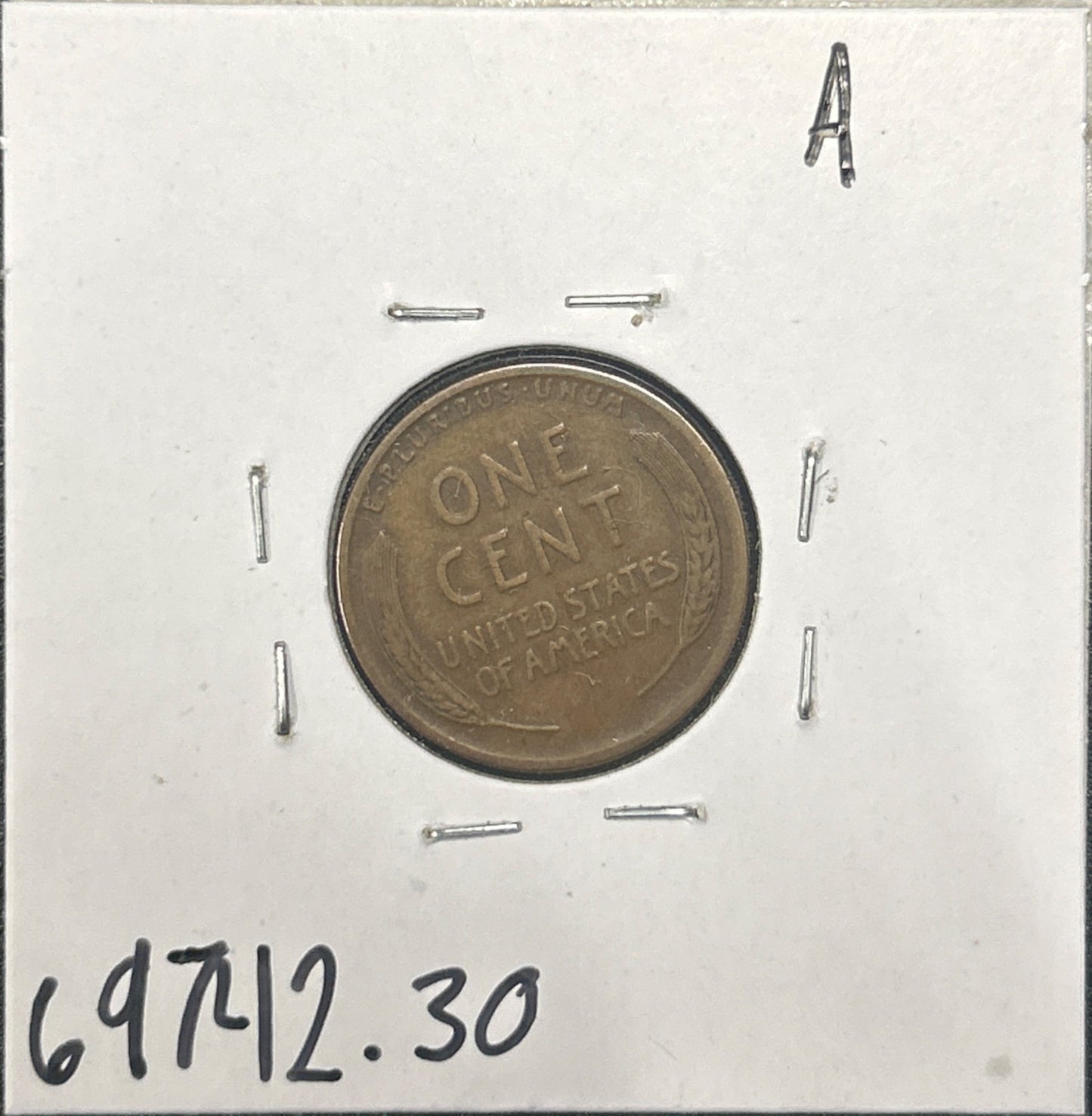 1922-D 69742.30-A — Reverse
