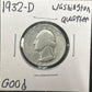 1932-D Washington Quarter 5646.D4-A — Obverse