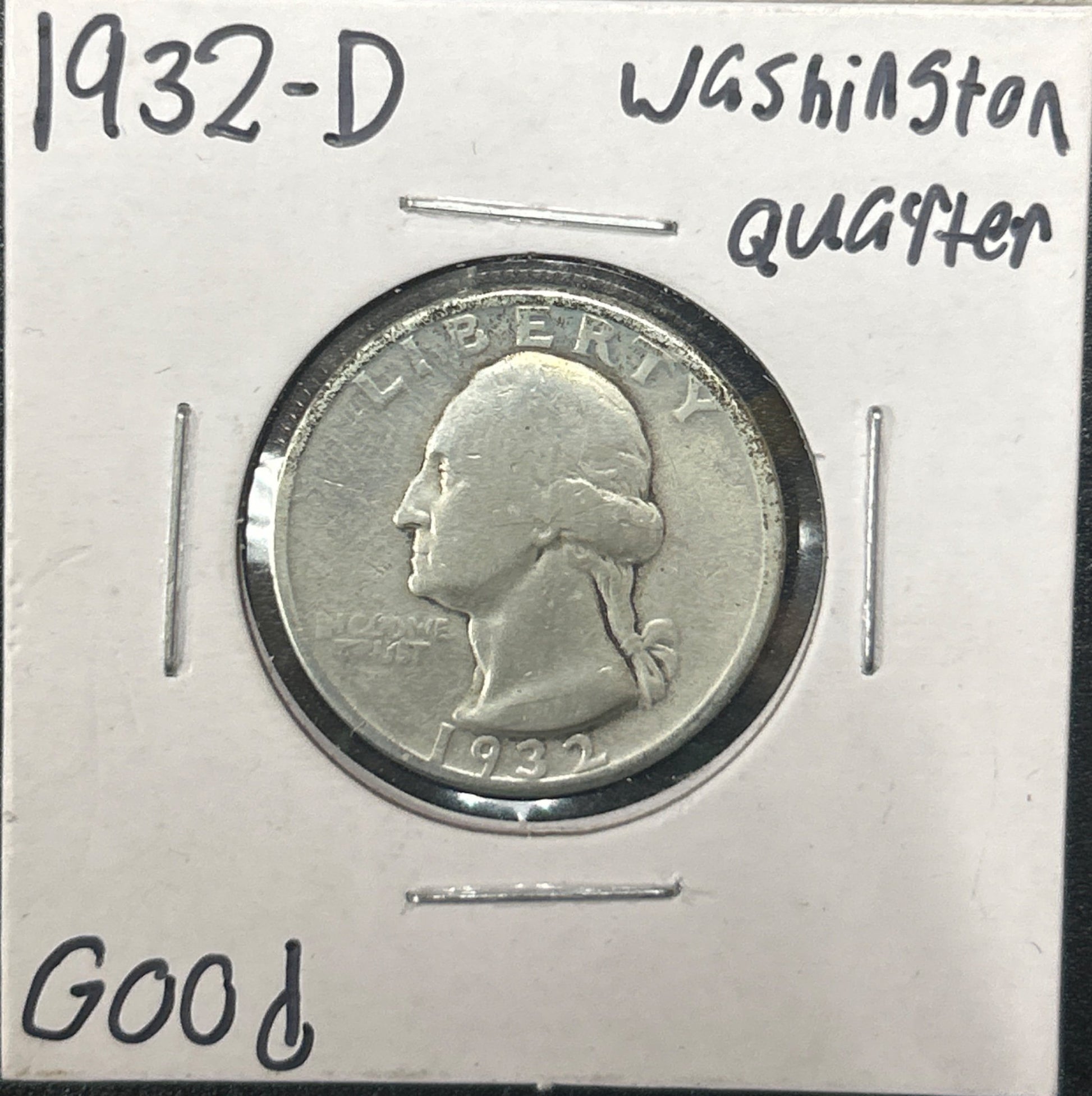 1932-D Washington Quarter 5646.D4-A — Obverse
