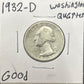 1932-D Washington Quarter 5646.D4-B — Obverse