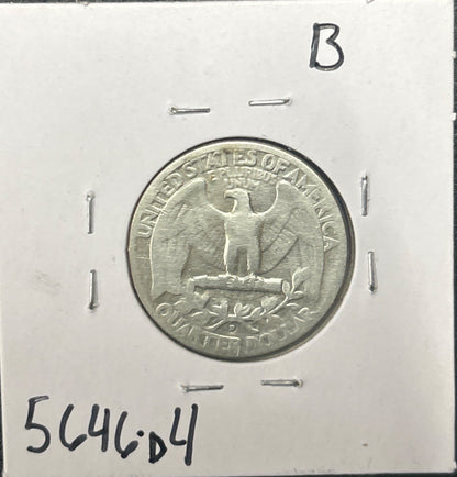 1932-D Washington Quarter 5646.D4-B — Reverse