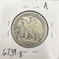 1938-D Walking Liberty Half 6739.8-A — Reverse