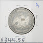 1860 O Liberty Seated Half Dollar AU Scratched 6344.55-A — Reverse