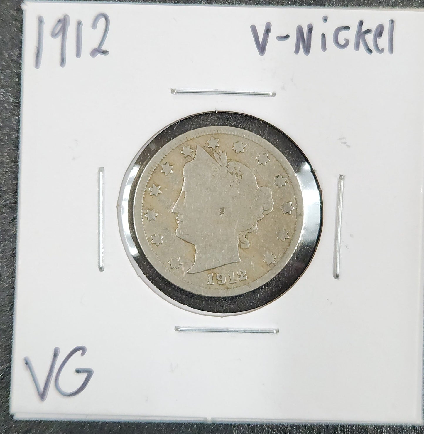 1911 V Nickel VG 2977.10-A — Obverse