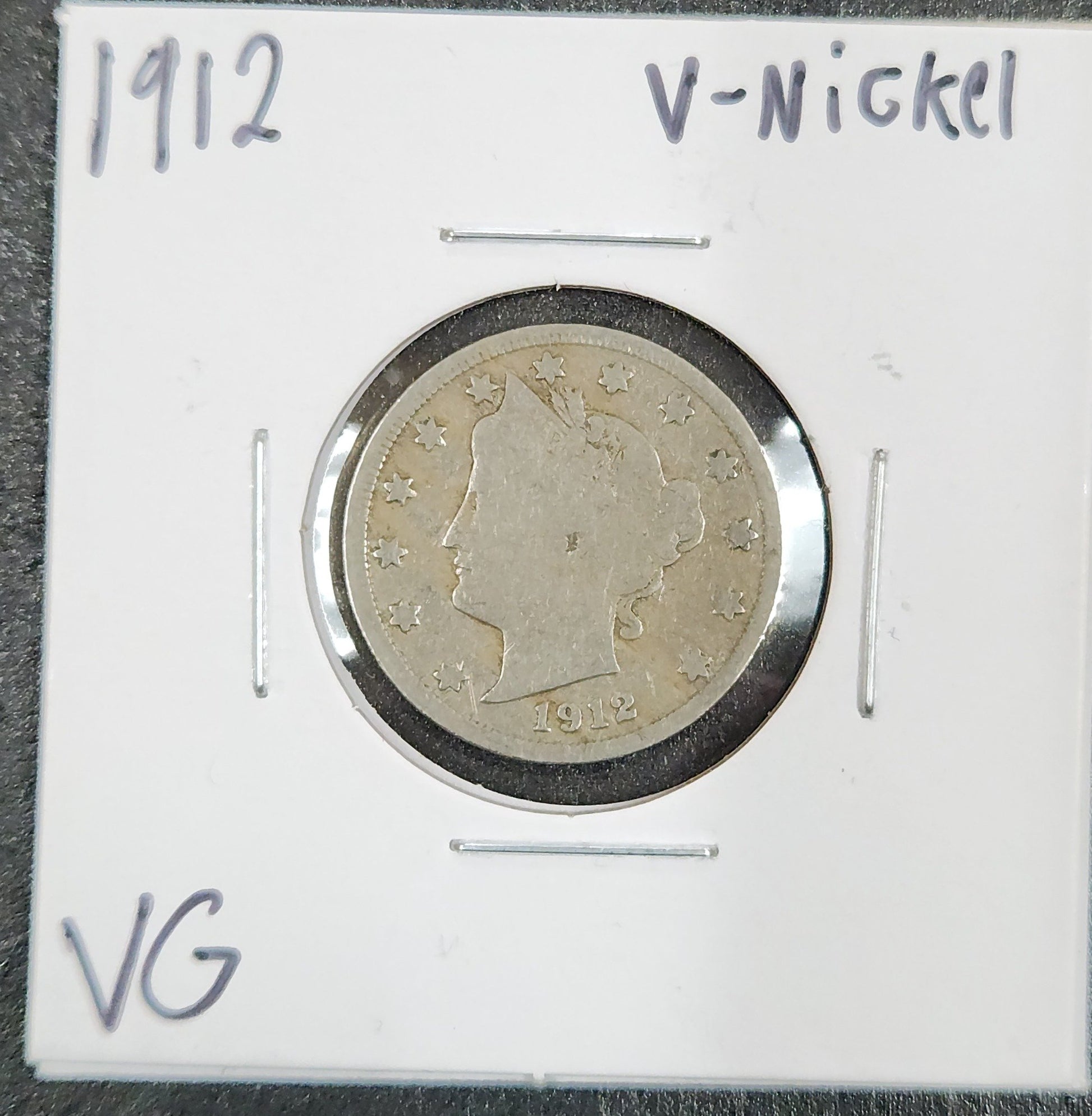 1911 V Nickel VG 2977.10-A — Obverse
