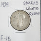 1929 Standing Liberty Quarter F-15 5559.15-A 5559.15 5559.15-A — Obverse