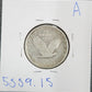 1929 Standing Liberty Quarter F-15 5559.15-A 5559.15 5559.15-A — Reverse