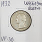 1932 Washington Quarter VF-30 5609.30-A — Obverse