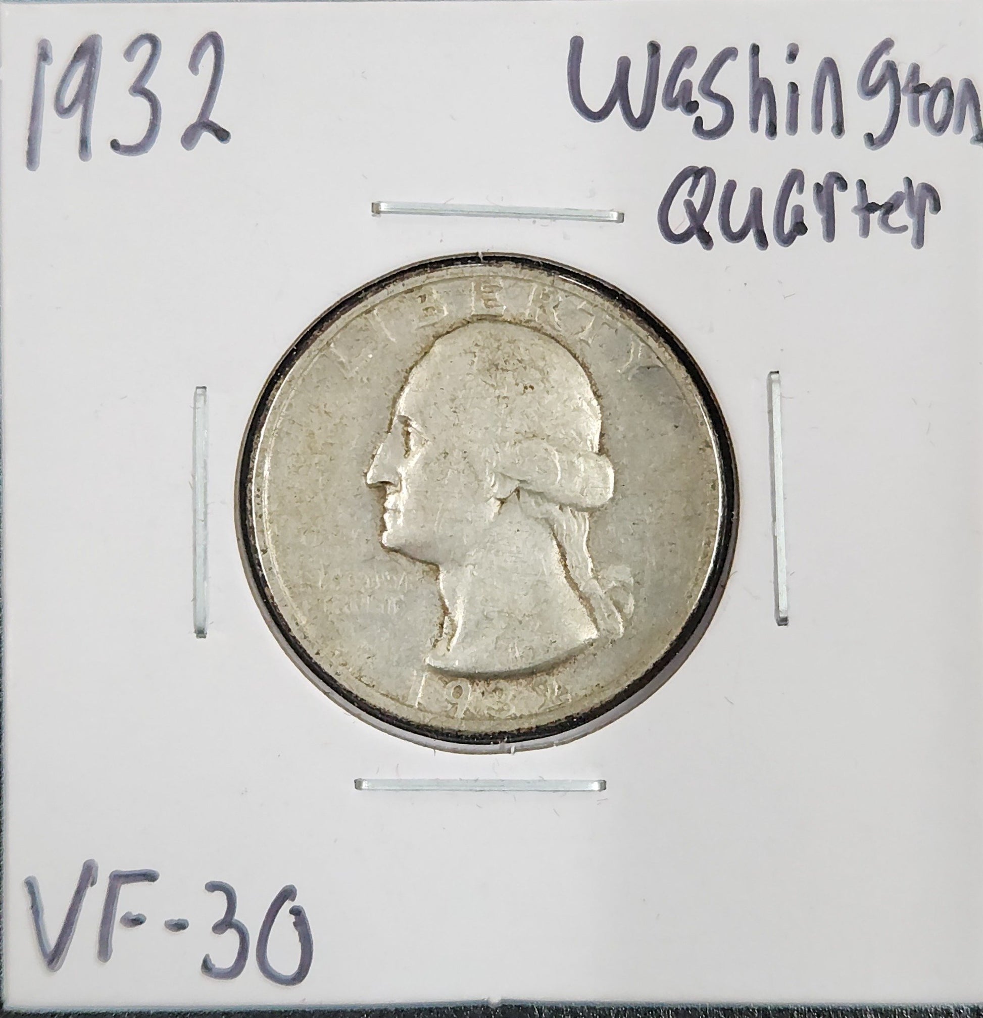 1932 Washington Quarter VF-30 5609.30-A — Obverse