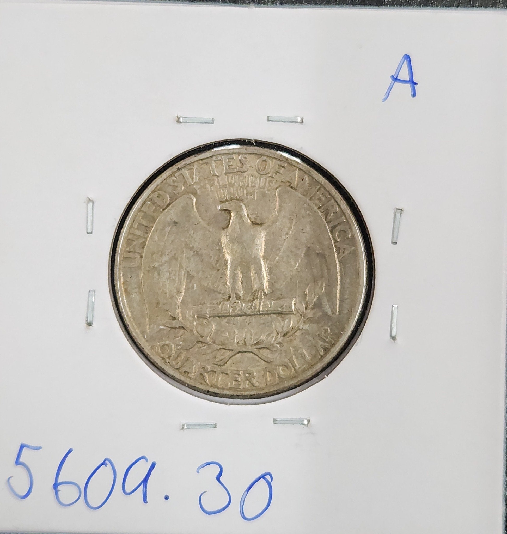 1932 Washington Quarter VF-30 5609.30-A — Reverse