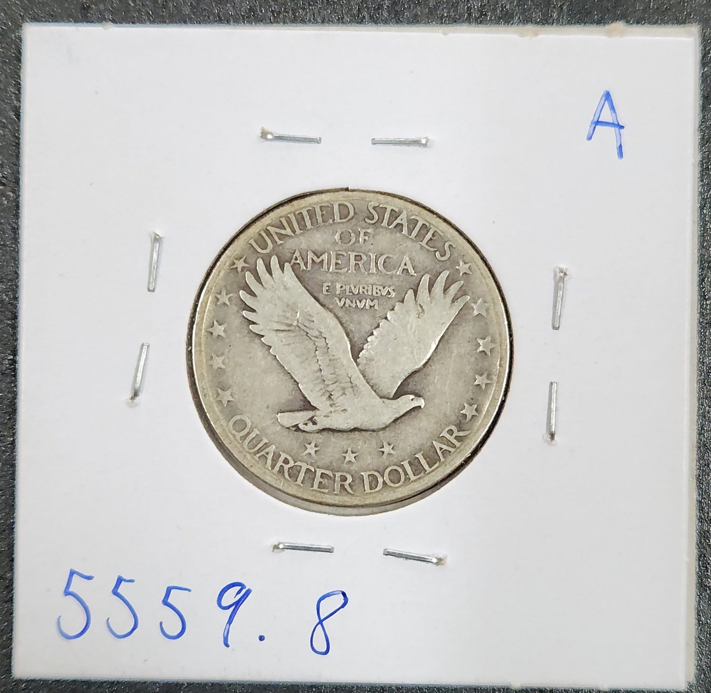 1929 Standing Liberty Quarter VG-8 5559.8-A — Reverse