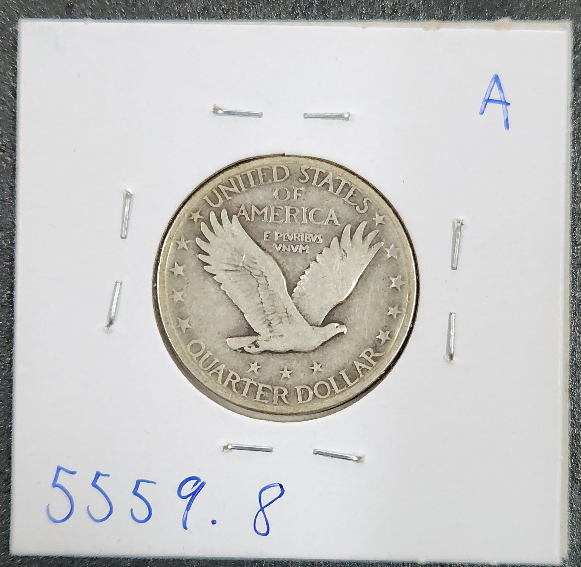 1929 Standing Liberty Quarter VG-8 5559.8-A — Reverse