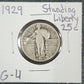 1929 Standing Liberty Quarter G-4 5559.4-A — Obverse