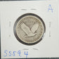 1929 Standing Liberty Quarter G-4 5559.4-A — Reverse