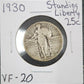 1930 Standing Liberty Quarter VF-20 5607.20-B — Obverse