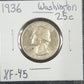 1936 Washington Quarter XF-45 5615.45-A — Obverse