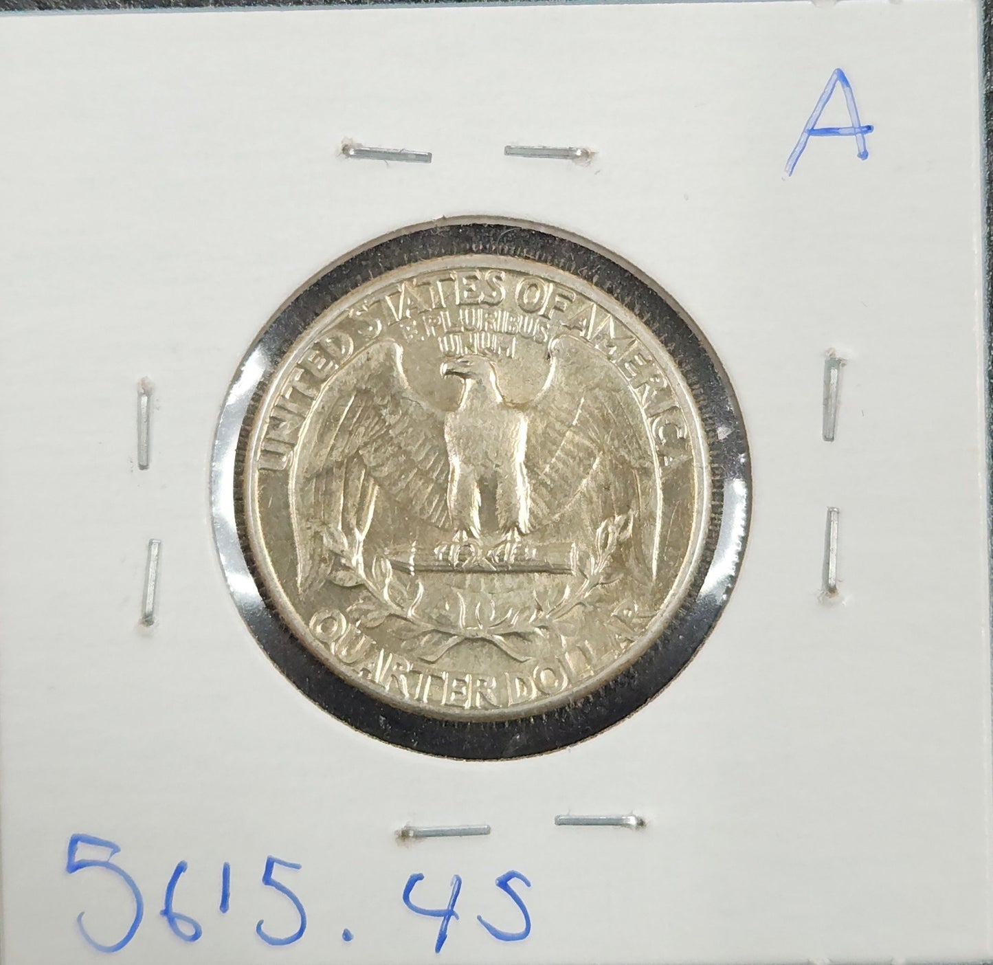 1936 Washington Quarter XF-45 5615.45-A — Reverse
